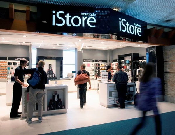 LS Travel Retail and Boutique iStore Canada unveil digital