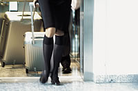 The Kunert Fly & Care range of travel hosiery (pictured) is sold onboard Lufthansa and at German airport stores where Lufthansa is based. The range is specially created for long-haul flights to minimise the risk of deep vein thrombosis (DVT)