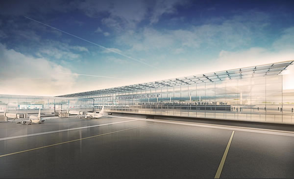 Expansion project: Terminal 2 will become the airport’s primary terminal building
