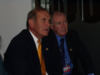 MD Dubai Duty Free Colm McLoughlin and GM Dubai Duty Free George Horan