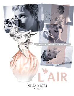 Puig and Nina Ricci take flight with fragrant new L'Air : Moodie