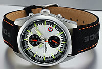 Sail targets the sporty cosmopolitan male. It features black or silver dials, which are combined with a chronograph dial, and is water-resistant up to 100m