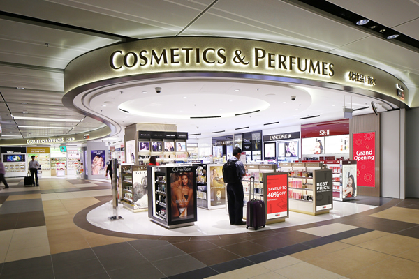 Changi duty free discount perfume