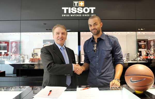 Tissot signs up basketball star Tony Parker as brand ambassador