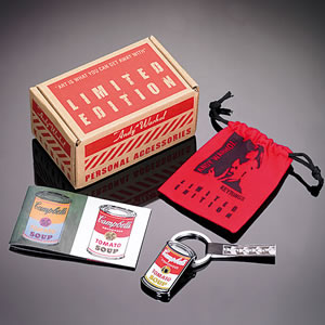 アンディウォーホル ＄ダラーサイン           キーリング TROIKA Troika unveils stylish gifts for men in Cannes – 24/08/09