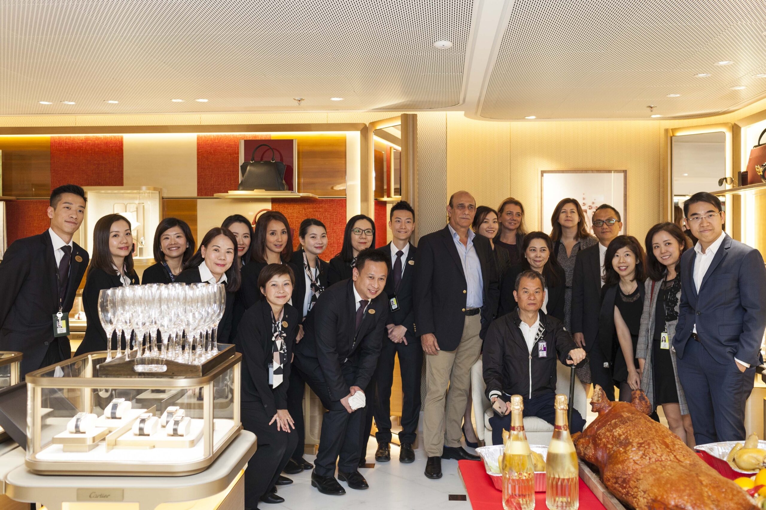 Cartier and King Power unveil elegant revamped Hong Kong Airport