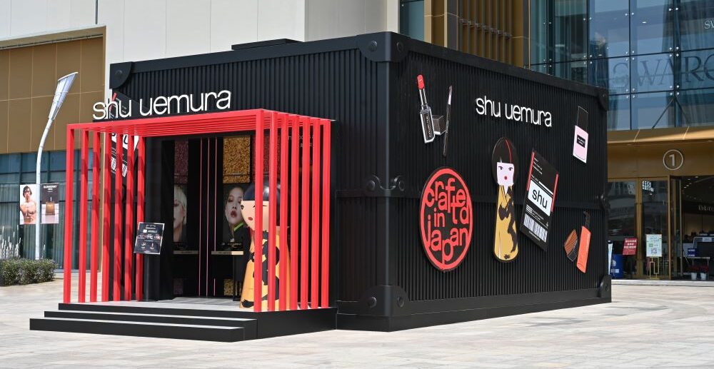 Shu Uemura Makeup Box pops up at Hainan Tourism Duty Free Shopping