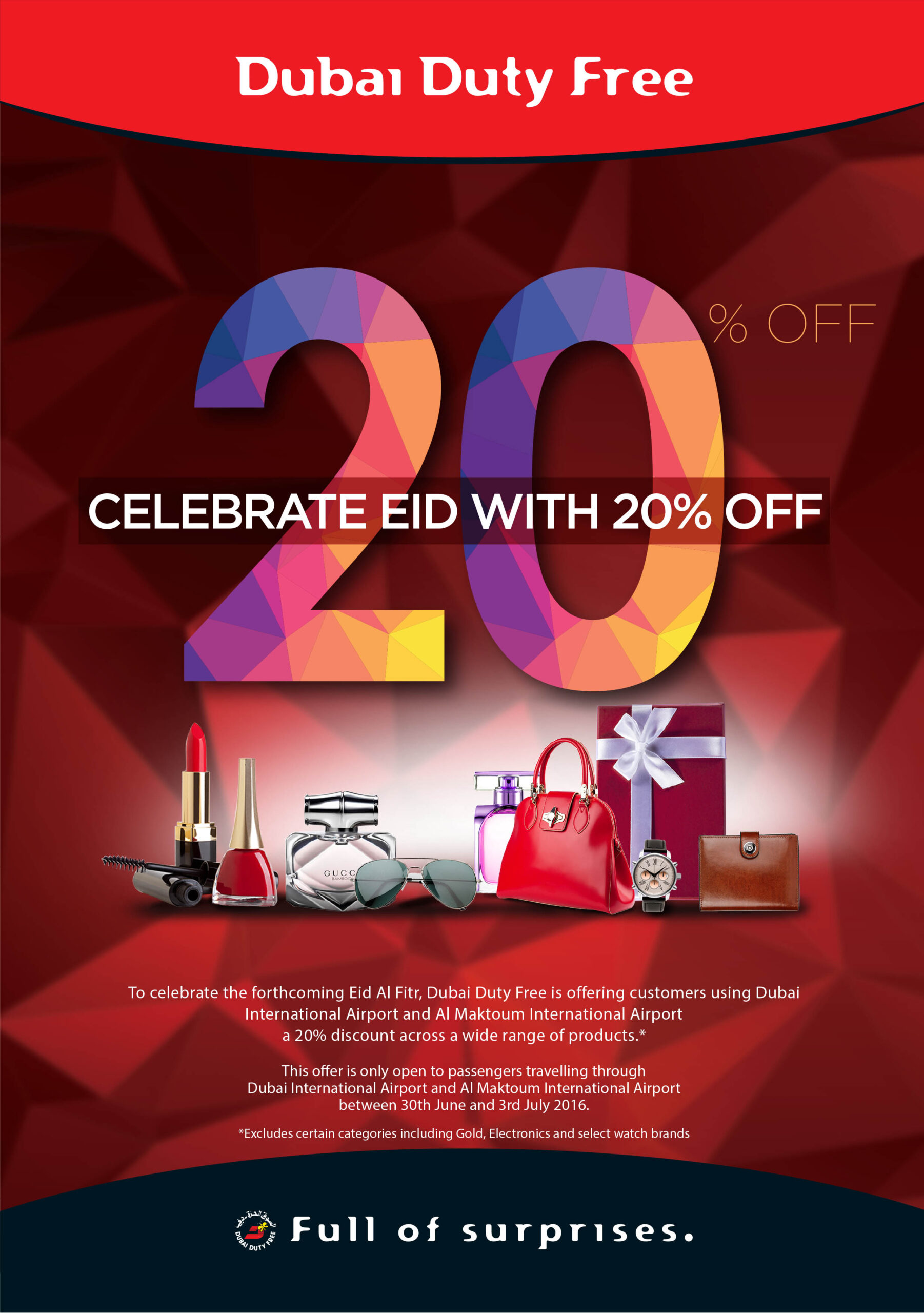 Marketing the message: The campaign will be vigorously communicated to travellers at Dubai International and through the Dubai Duty Free website 