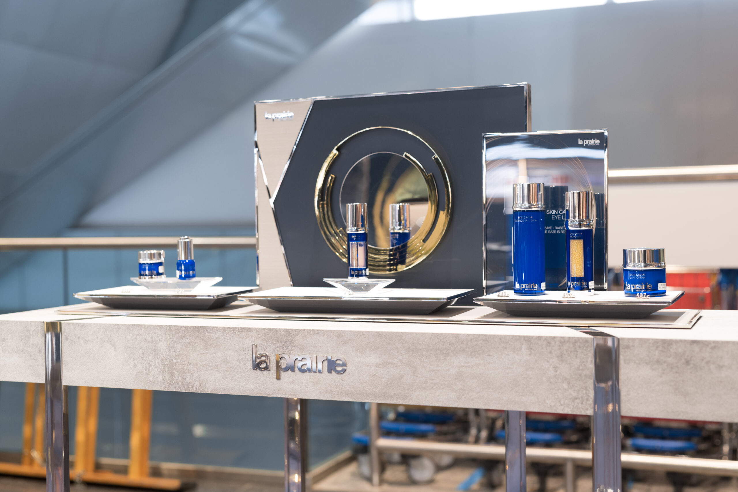 La Prairie partners with Dufry for eye-catching installation at