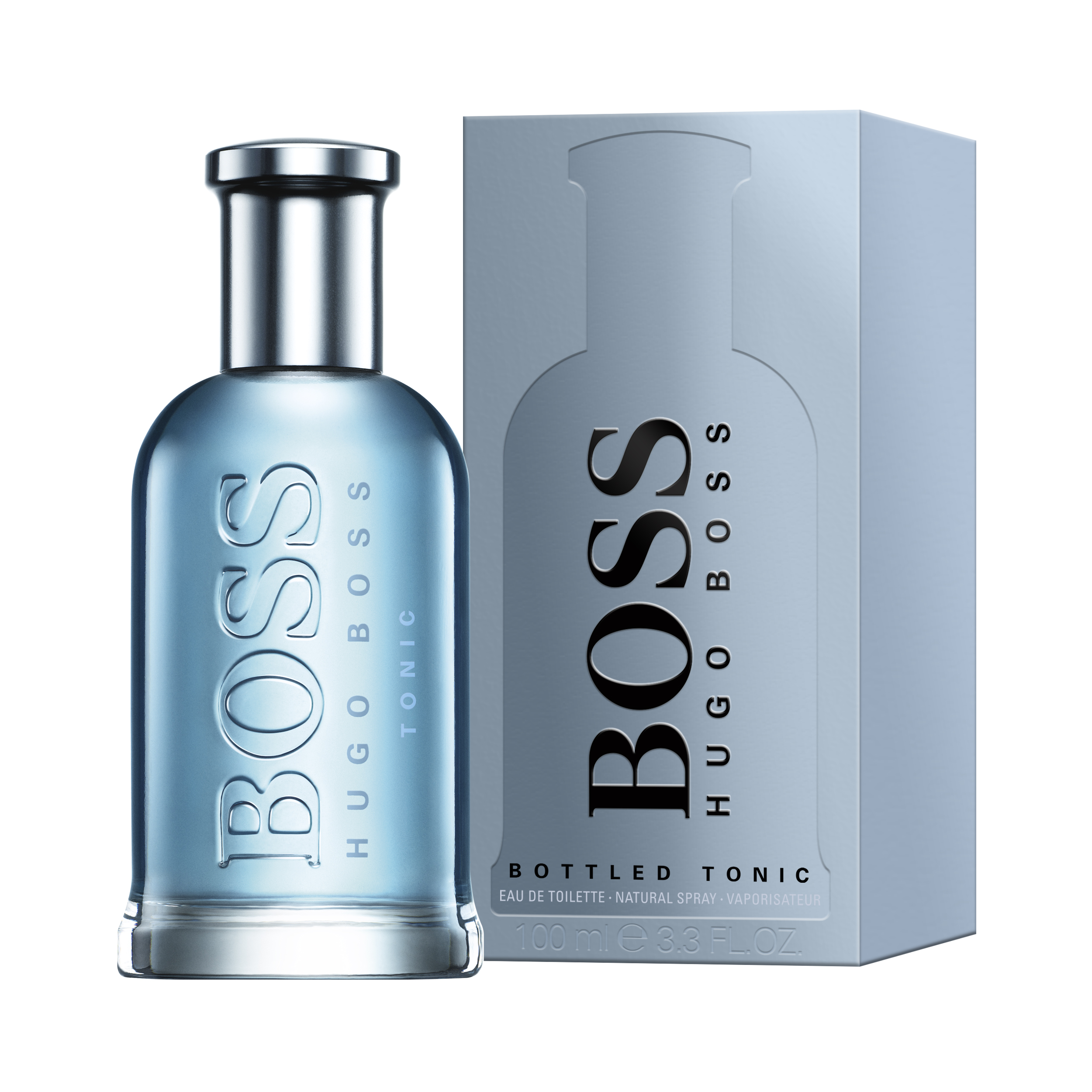 Boss Bottled Tonic is described as the distillation of a fresh moment of clarity 