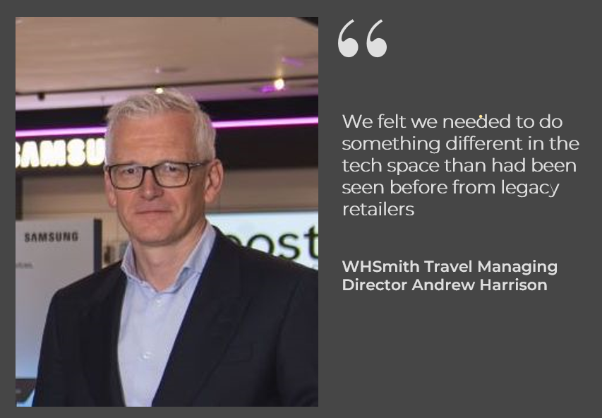 wh smith travel business