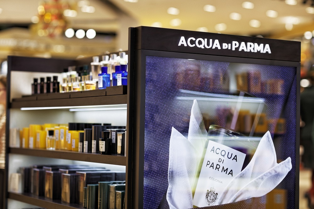 Acqua di Parma at Rome airport duty free