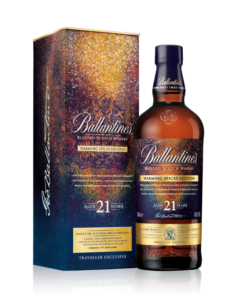 Ballantine's launches travel retail-exclusive 21yo Warming Spices