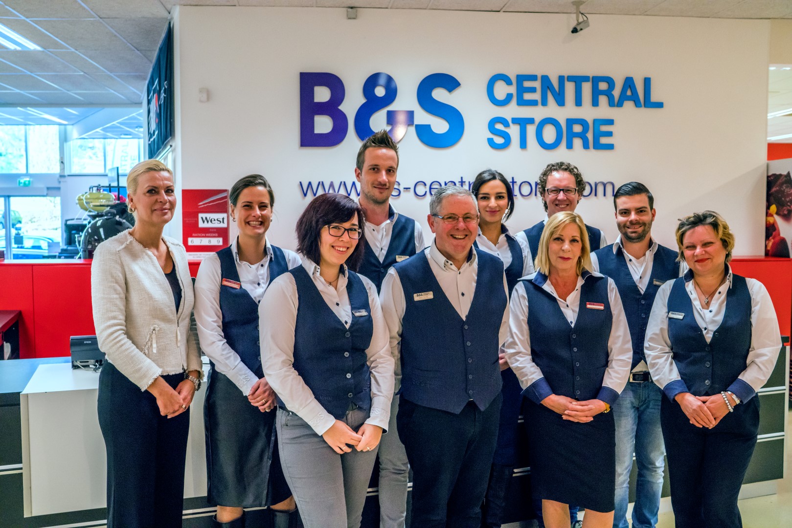 B&S Central Store Brunssum team