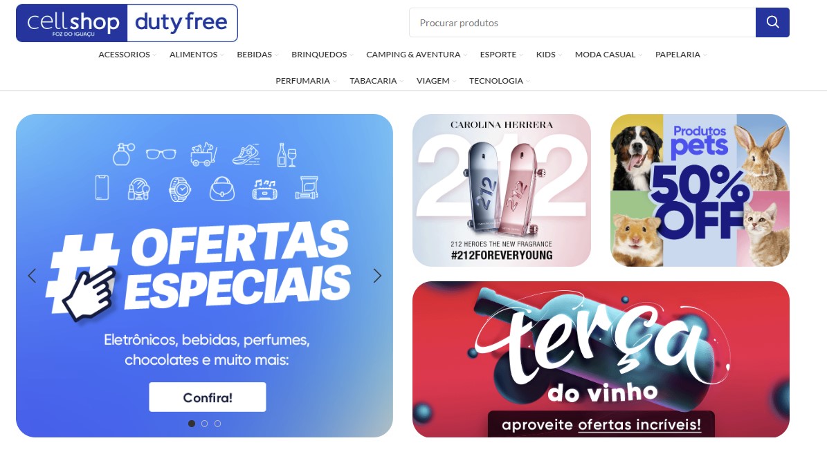 Cellshop Duty Free expands with two new stores at Foz do Iguaçu Airport ...