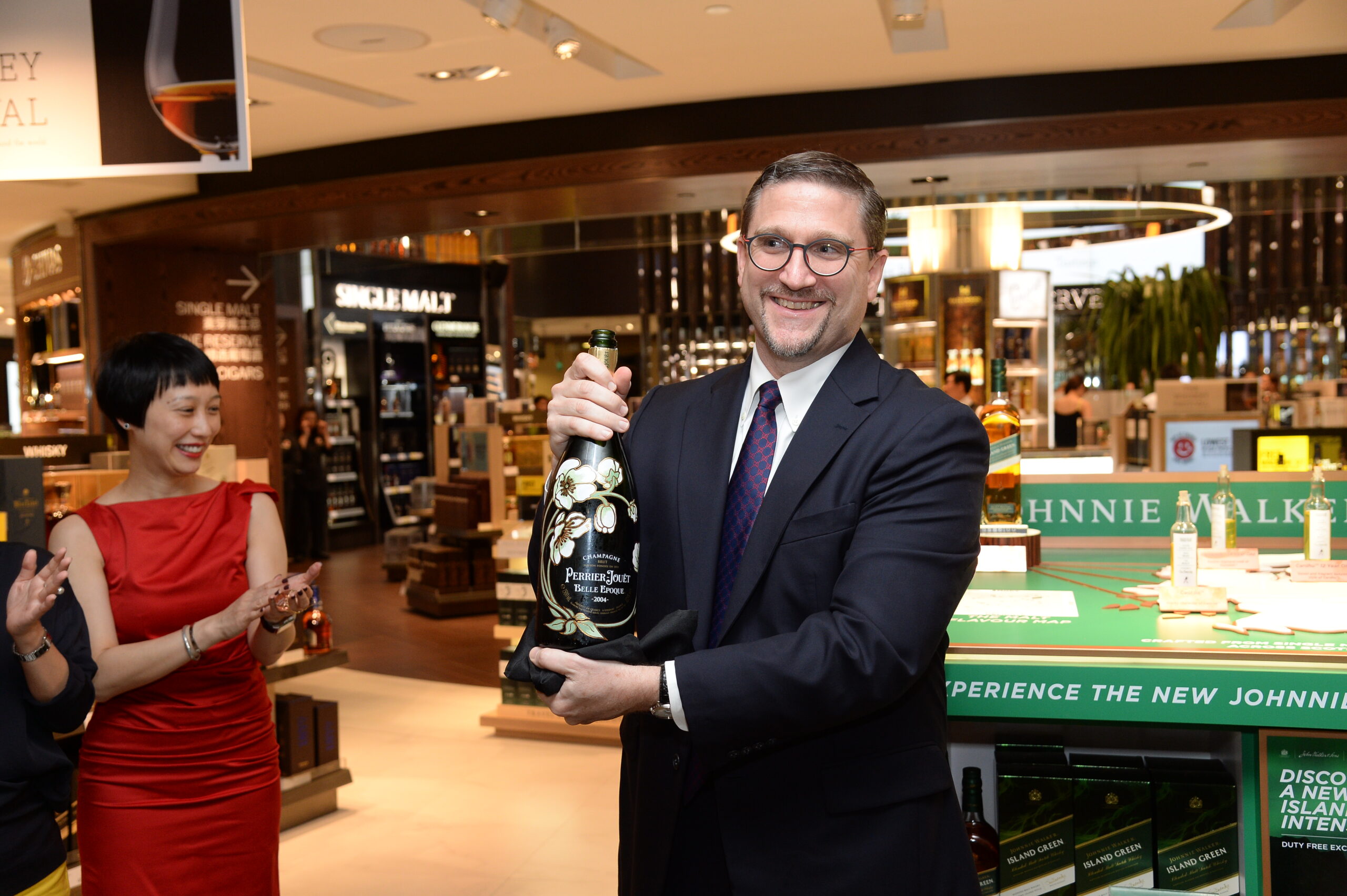 Champagne Toast - Tim Delessio, President of Store Operations (DFS)