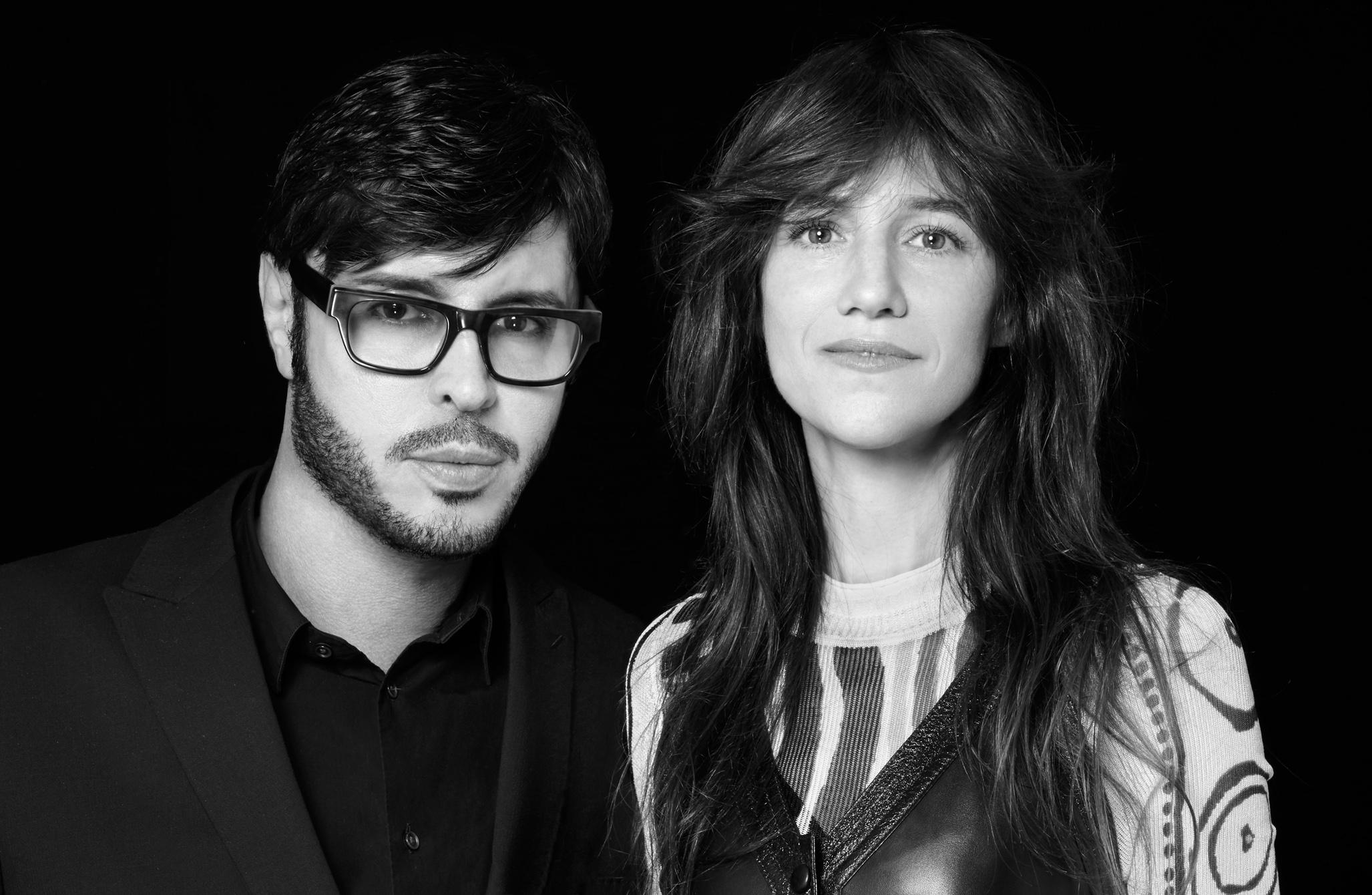 Creative collaborators François Nars and Charlotte Gainsbourg