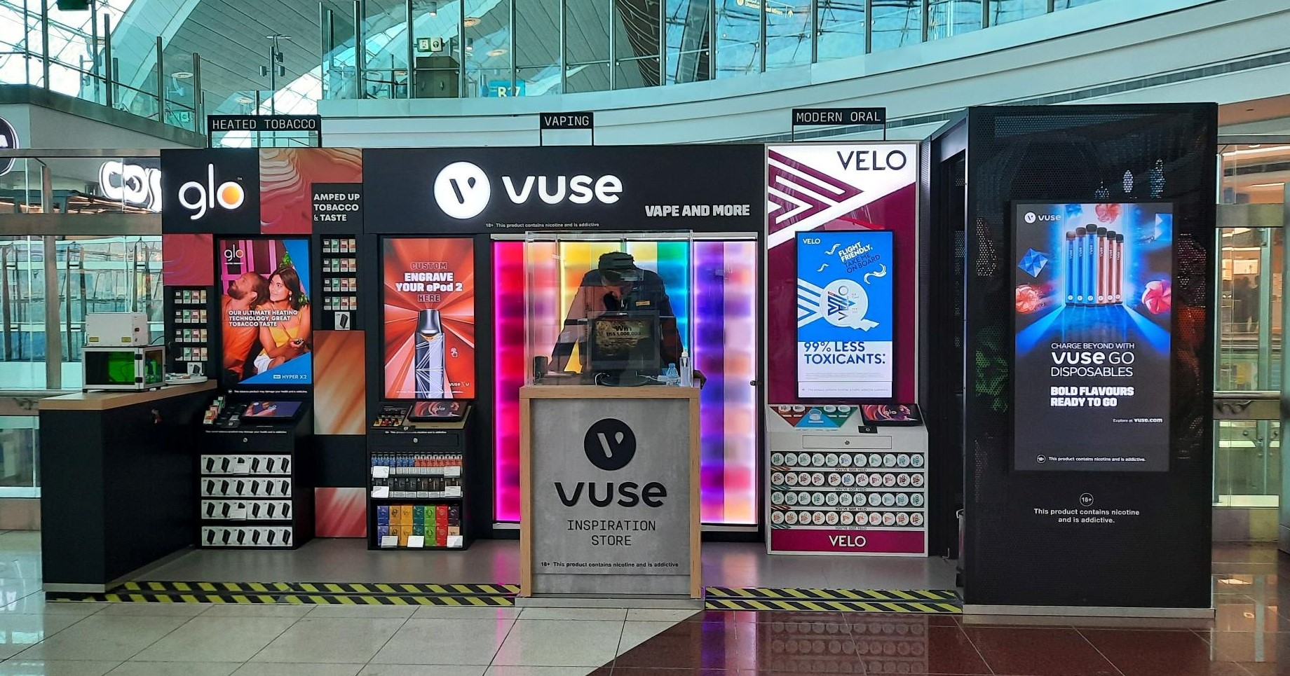 Vuse Go takes first travel retail steps with Dubai Duty Free