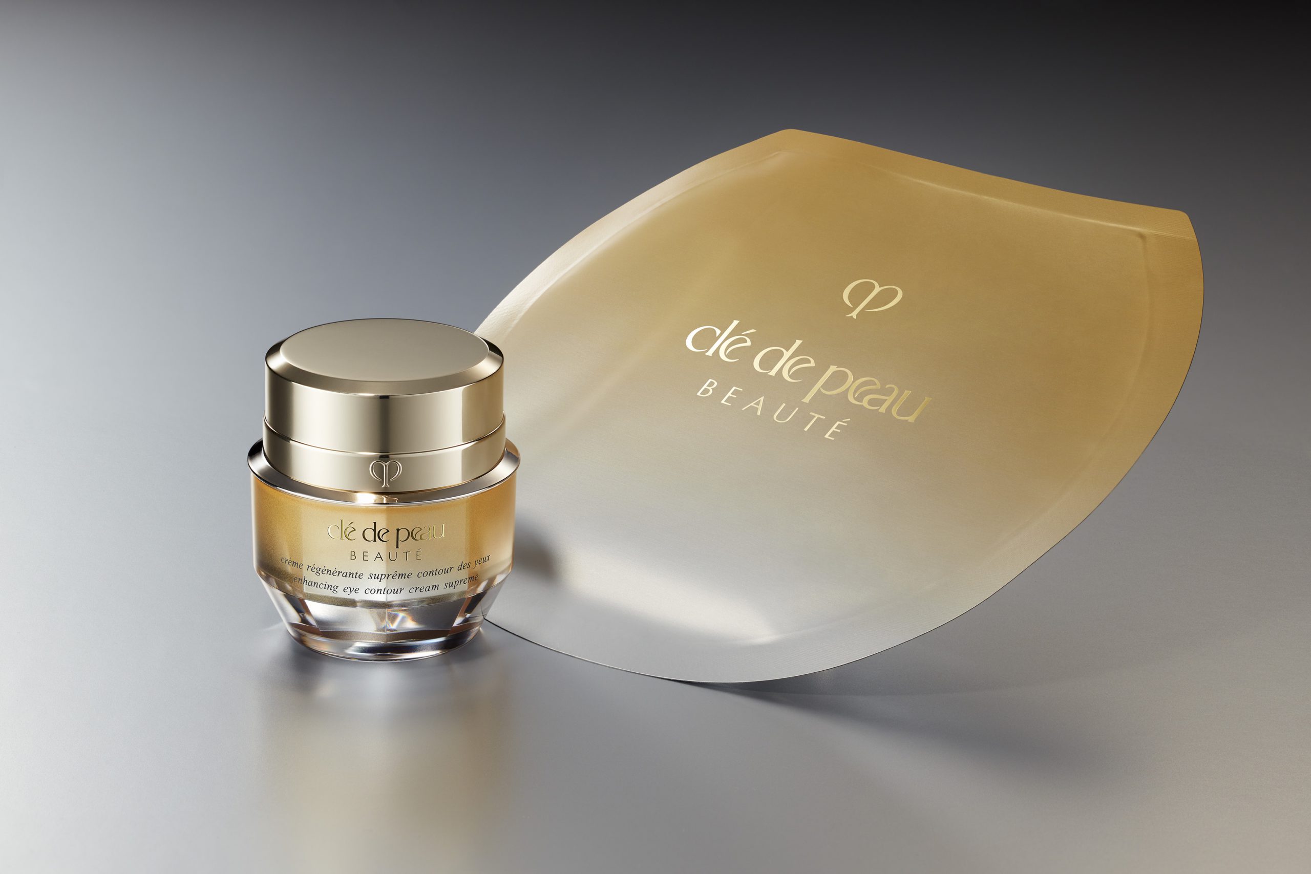 Clé de Peau Beauté Enhancing Eye Contour Cream Supreme and the Vitality-Enhancing Eye Mask Supreme