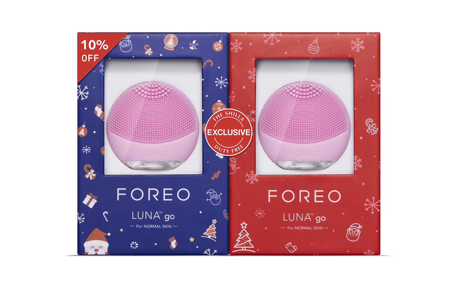 Foreo launches limited edition Luna Go Holiday Duo exclusively at The  Shilla Duty Free : Moodie Davitt Report