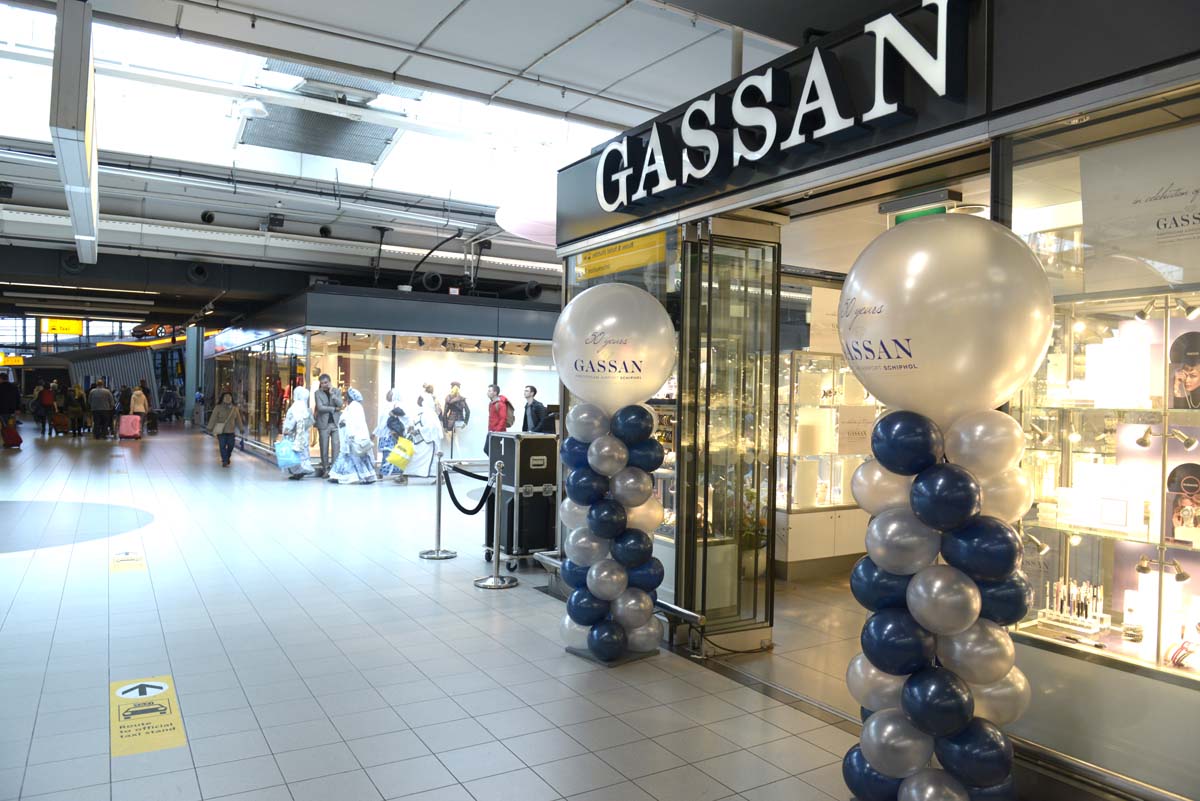 Golden anniversary Gassan marks 50 years at Amsterdam Airport