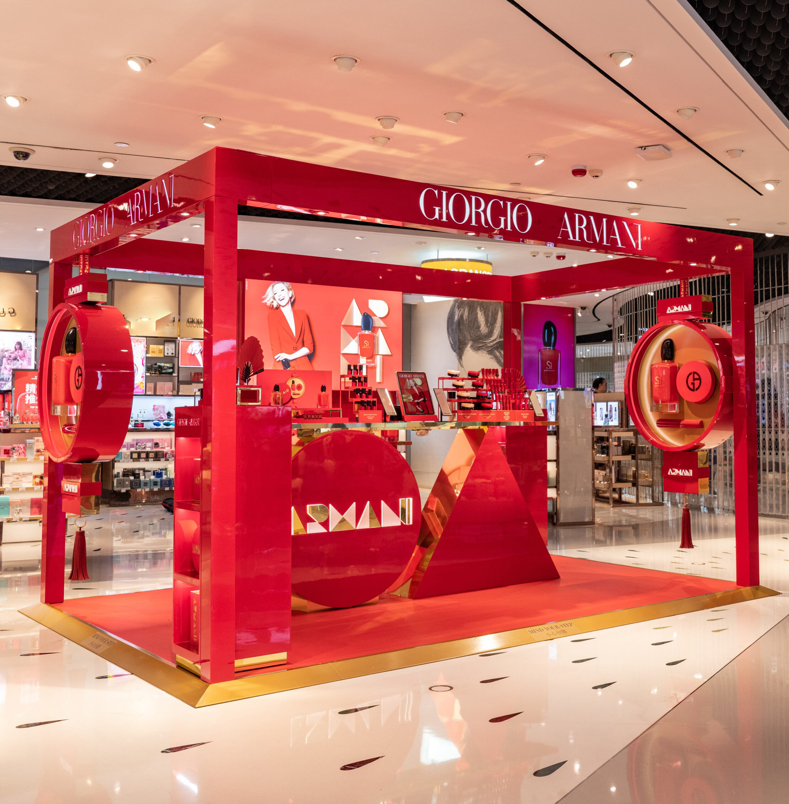 Giorgio Armani Beauty partners with DFS for Chinese New Year pop