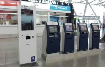 Global Blue digital kiosks Montevideo Airport