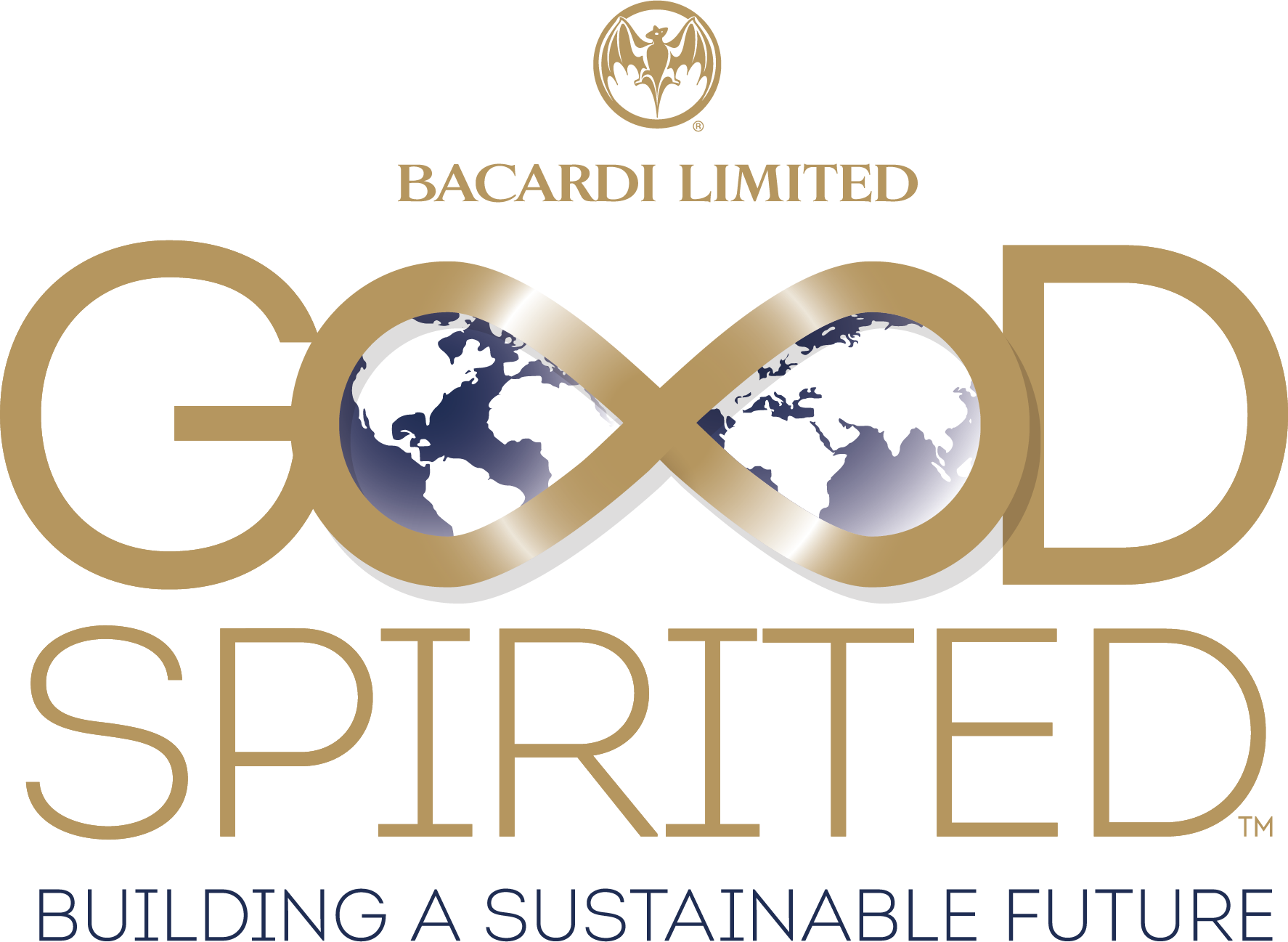 Bacardi good spirited corporate social responsibility programme to improve sustainability - logo