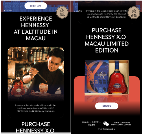 Hennessy X.O travel exclusive collection captures the spirit of four