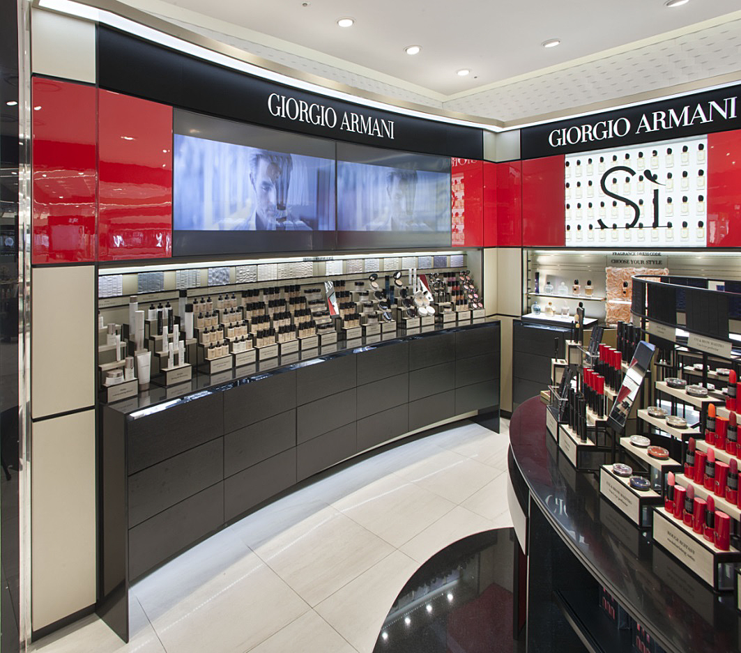 L Or al Travel Retail opens customer centric Giorgio Armani