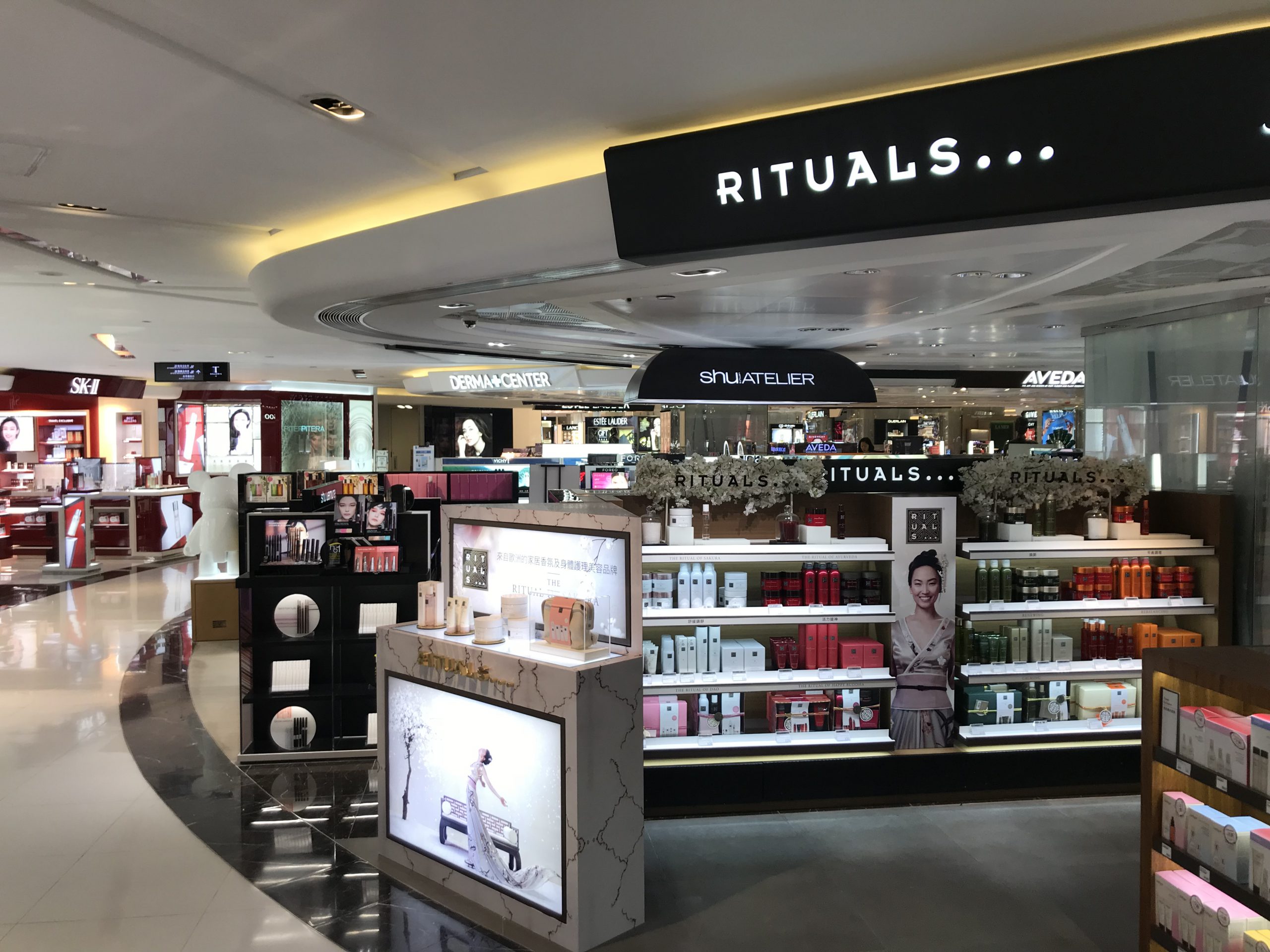 Rituals opens its second space in Asia Pacific travel retail at T Galleria by DFS, Canton Road, Hong Kong.