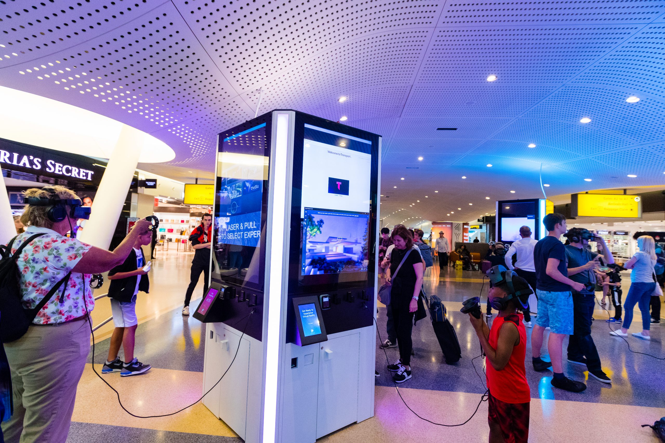 New York JFK T4 partners debut virtual reality pop-up experience