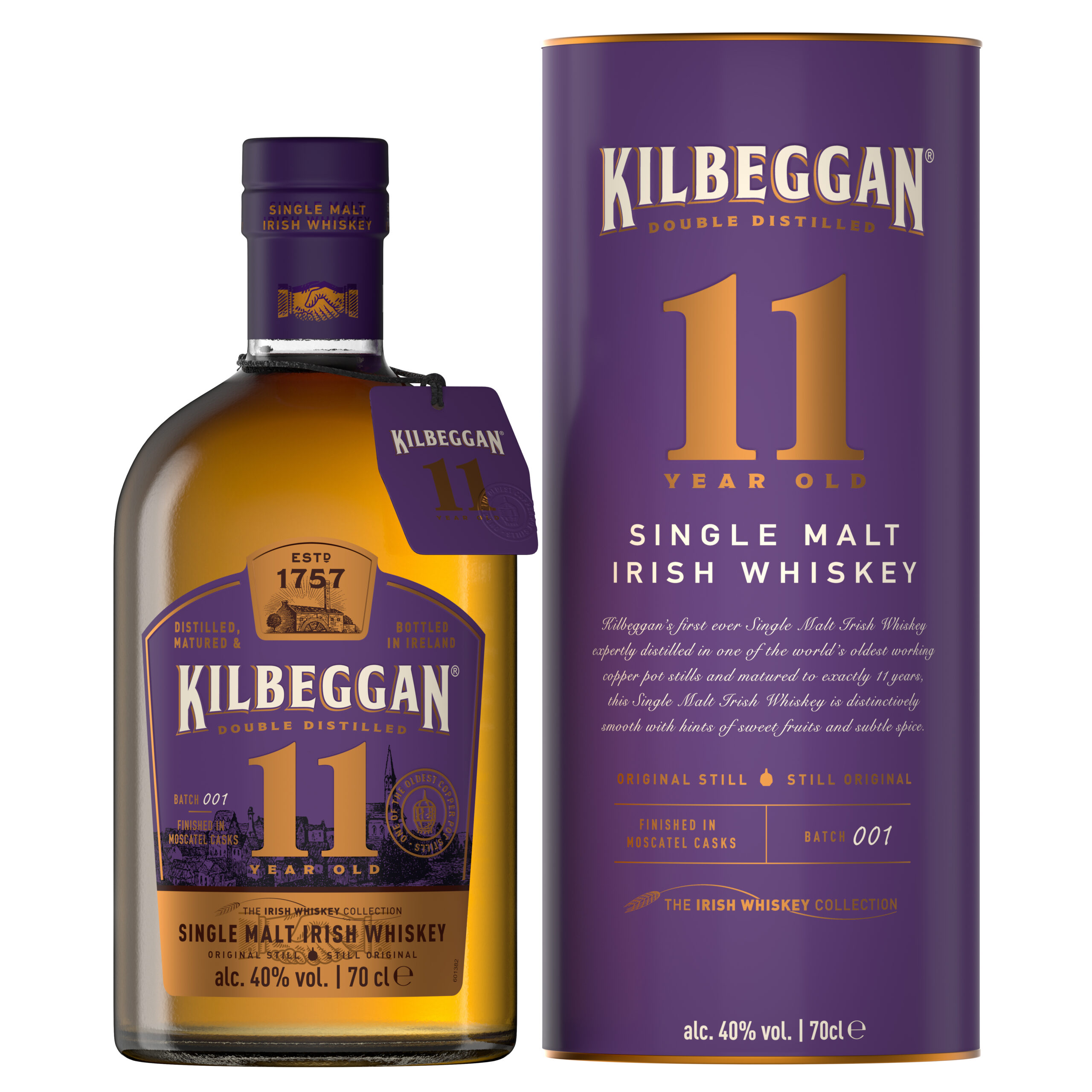 Kilbeggan Traditional Irish Whiskey : The Whisky Exchange