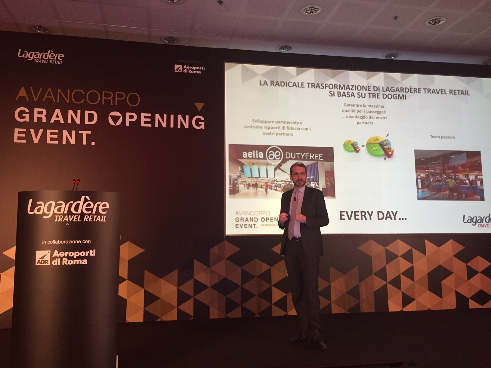 Lagardere Travel Retail CEO and Chairman Dag Rasmussen