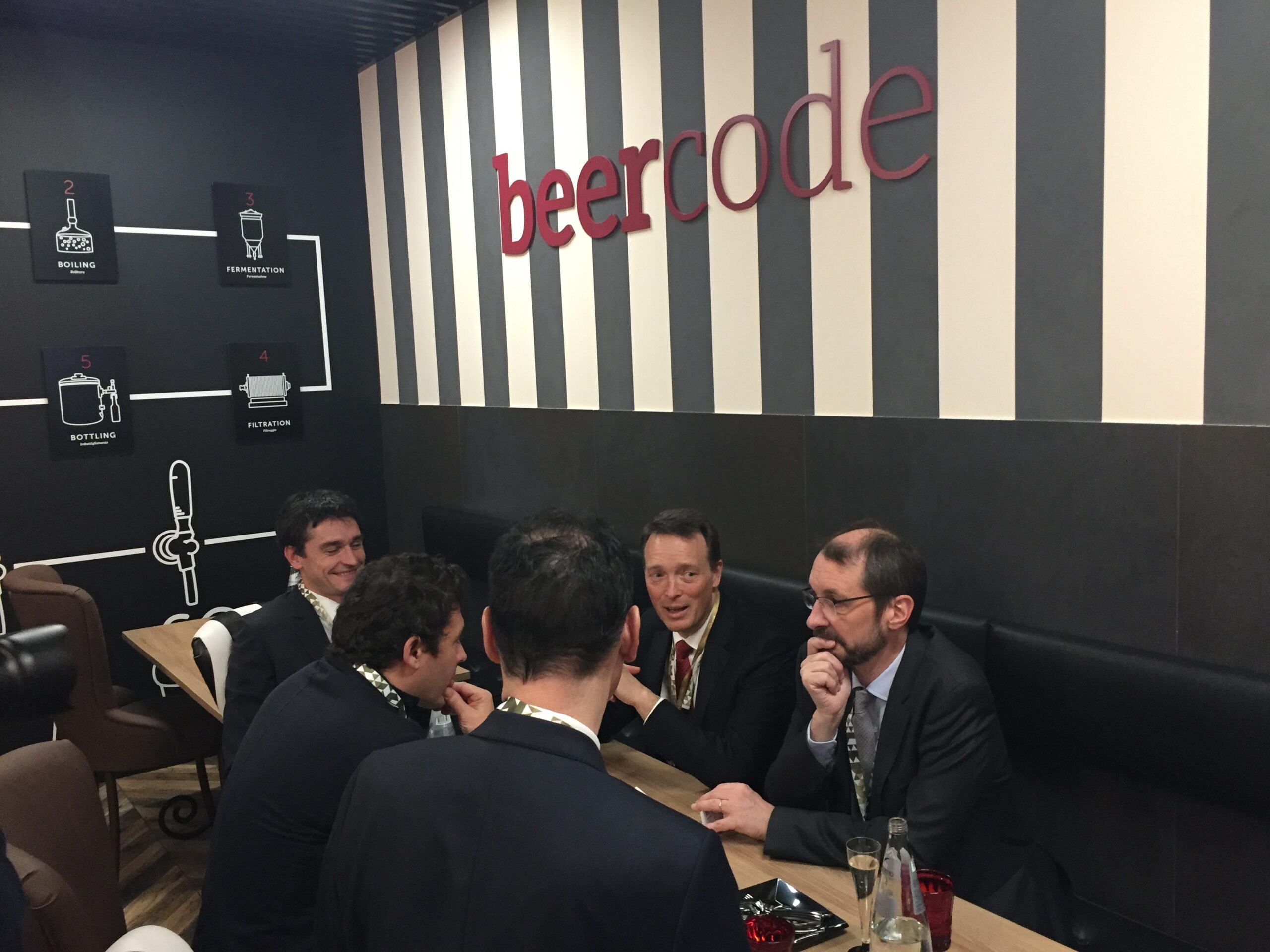 Lagardere Travel Retail team at Beercode