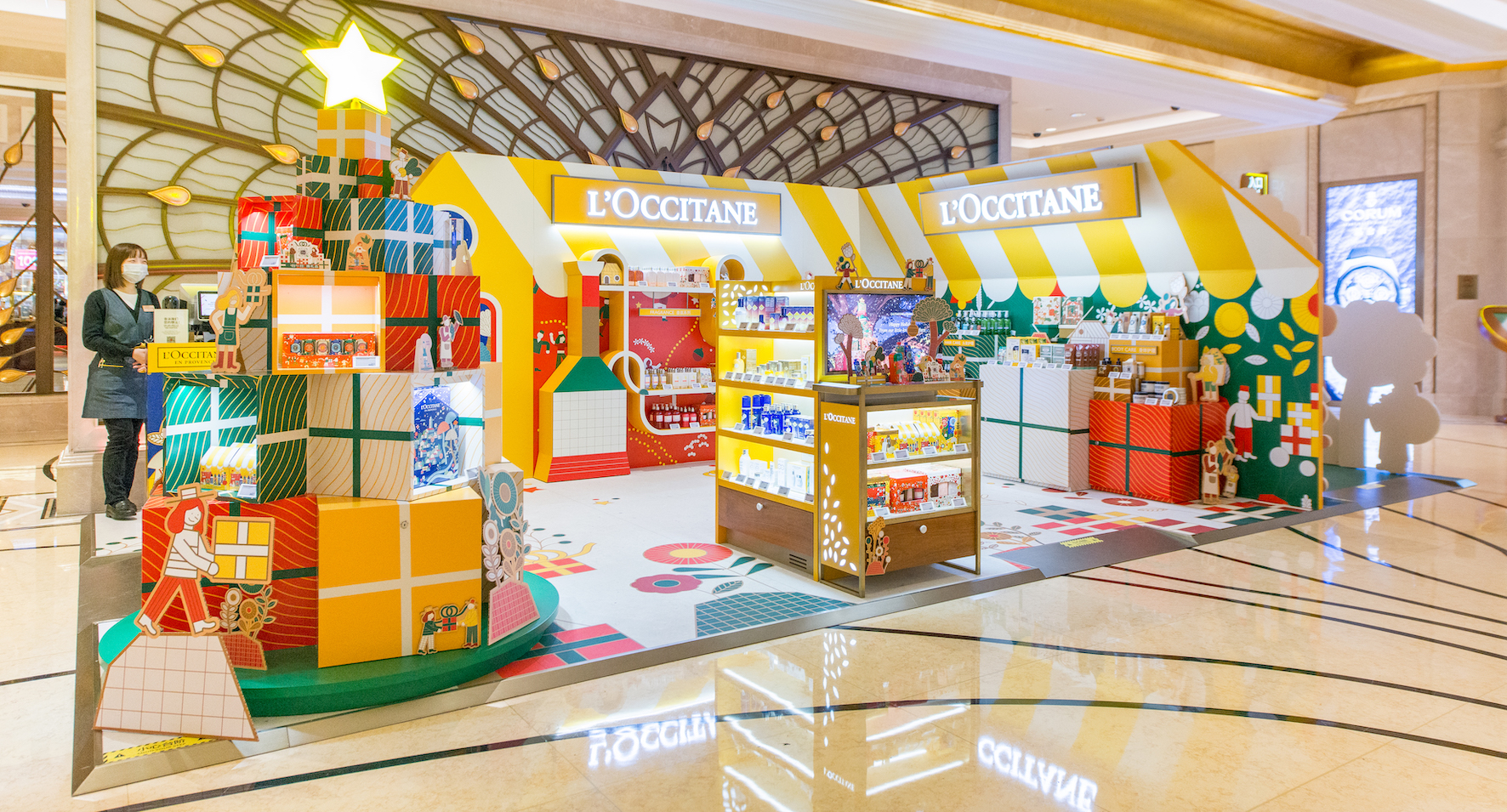 L'OCCITANE and DFS unveil Holiday pop-up in Macau : Moodie Davitt