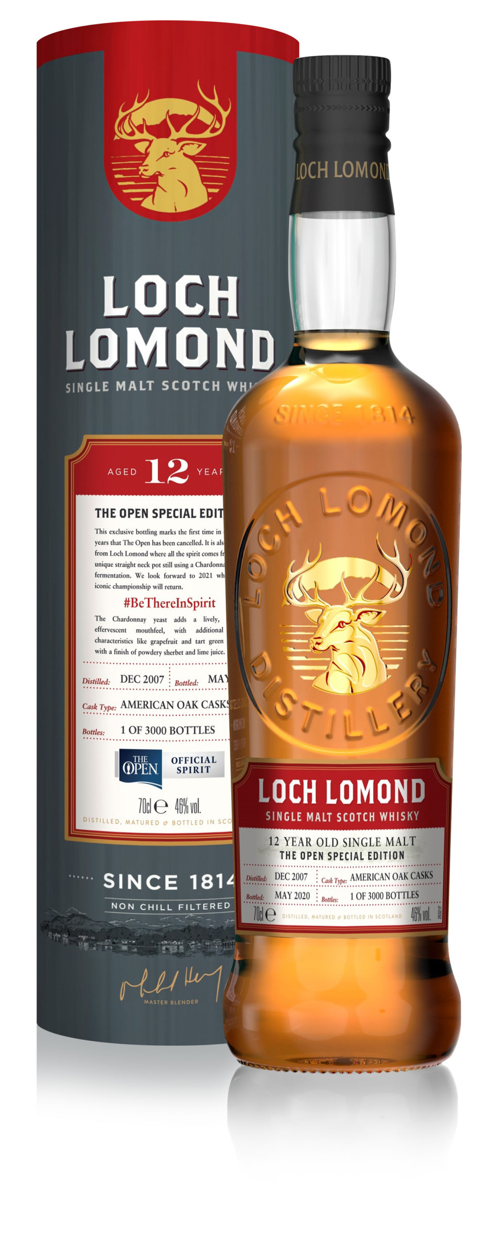Loch Lomond reveals limited edition single malt for The Open