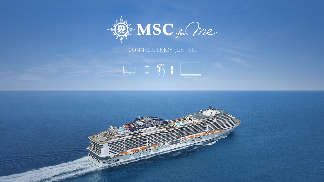 MSC for Me DIGITAL PROGRAMME AT MSC CRUISES