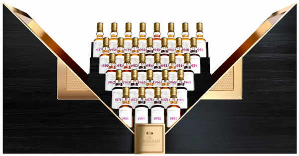 The Macallan down the years: This range of years from one of the world's great single malts is sure to prove a popular drawcard