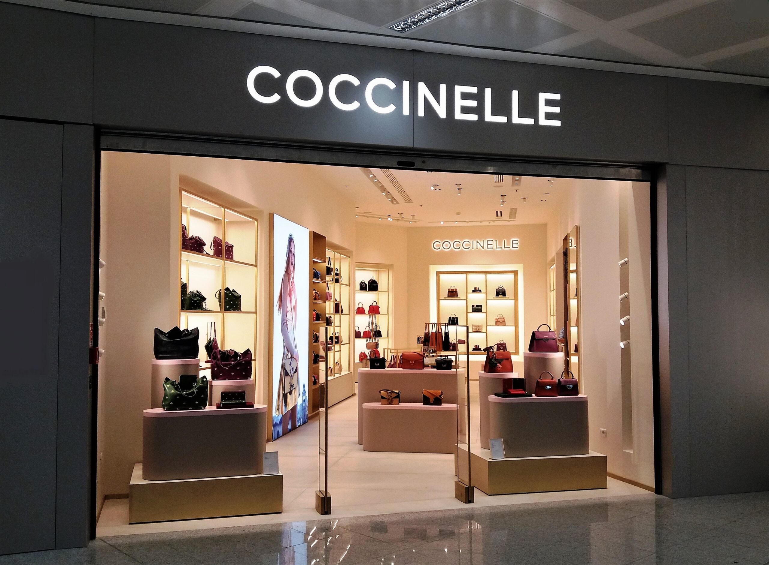 Coccinelle revamps Milan Malpensa store opens boutique at Naples