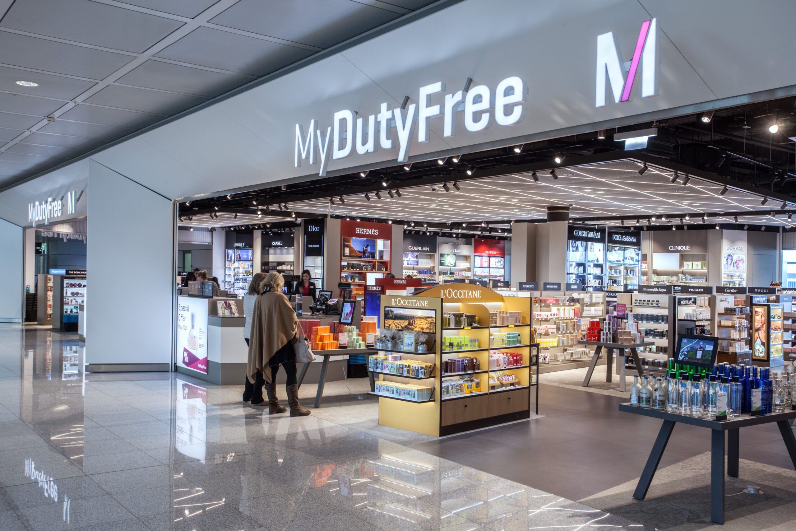 Eurotrade, Duty Free Shop, Terminal 2, Satellit,