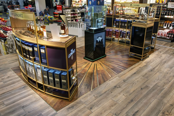 Pernod Ricard Travel Retail Golden Beacon Schipol 1