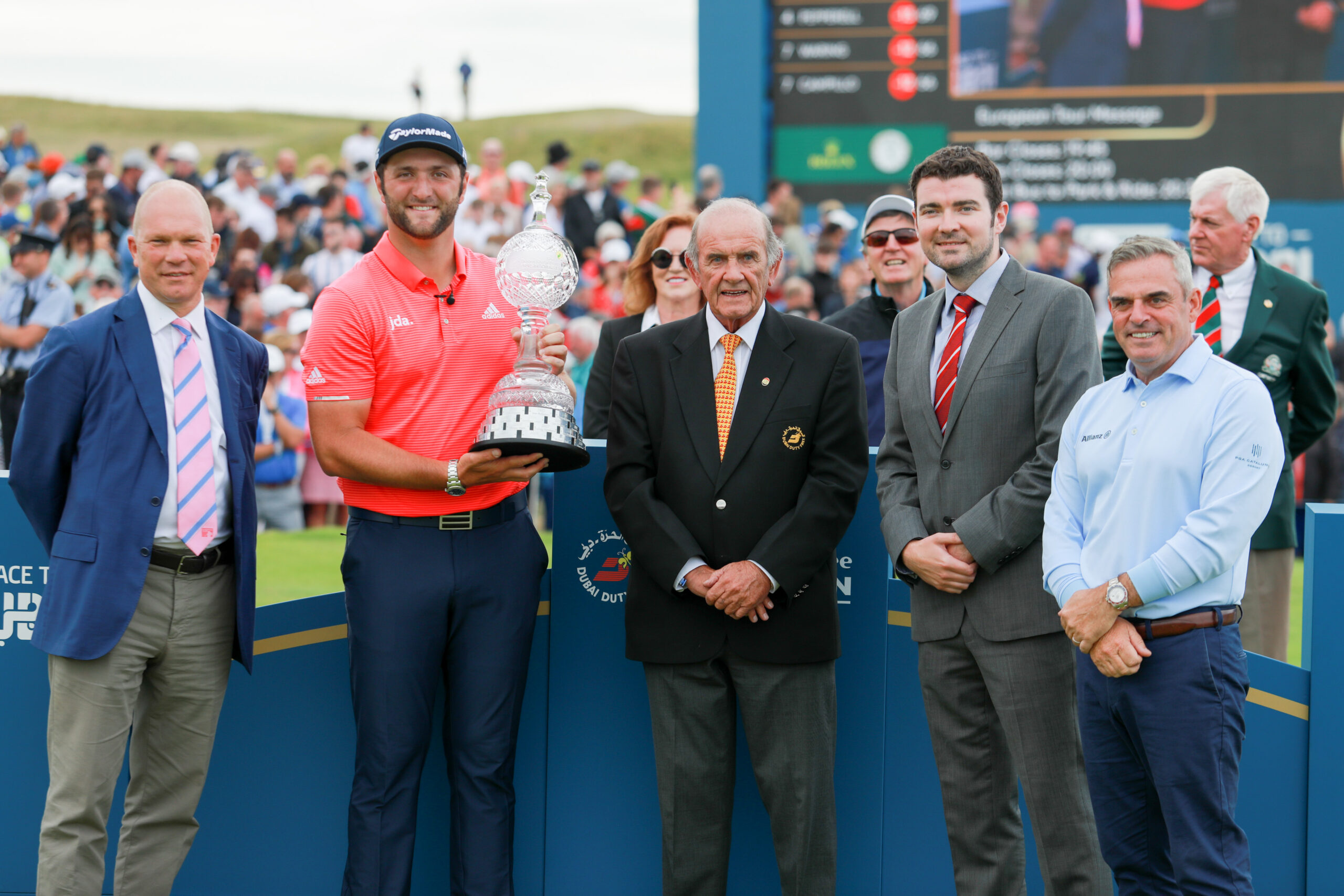 Jon Rahm shoots spectacular final round to win Dubai Duty Free 