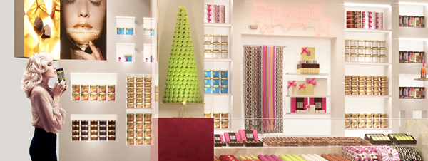 Fauchon new travel retail Food Artist concept