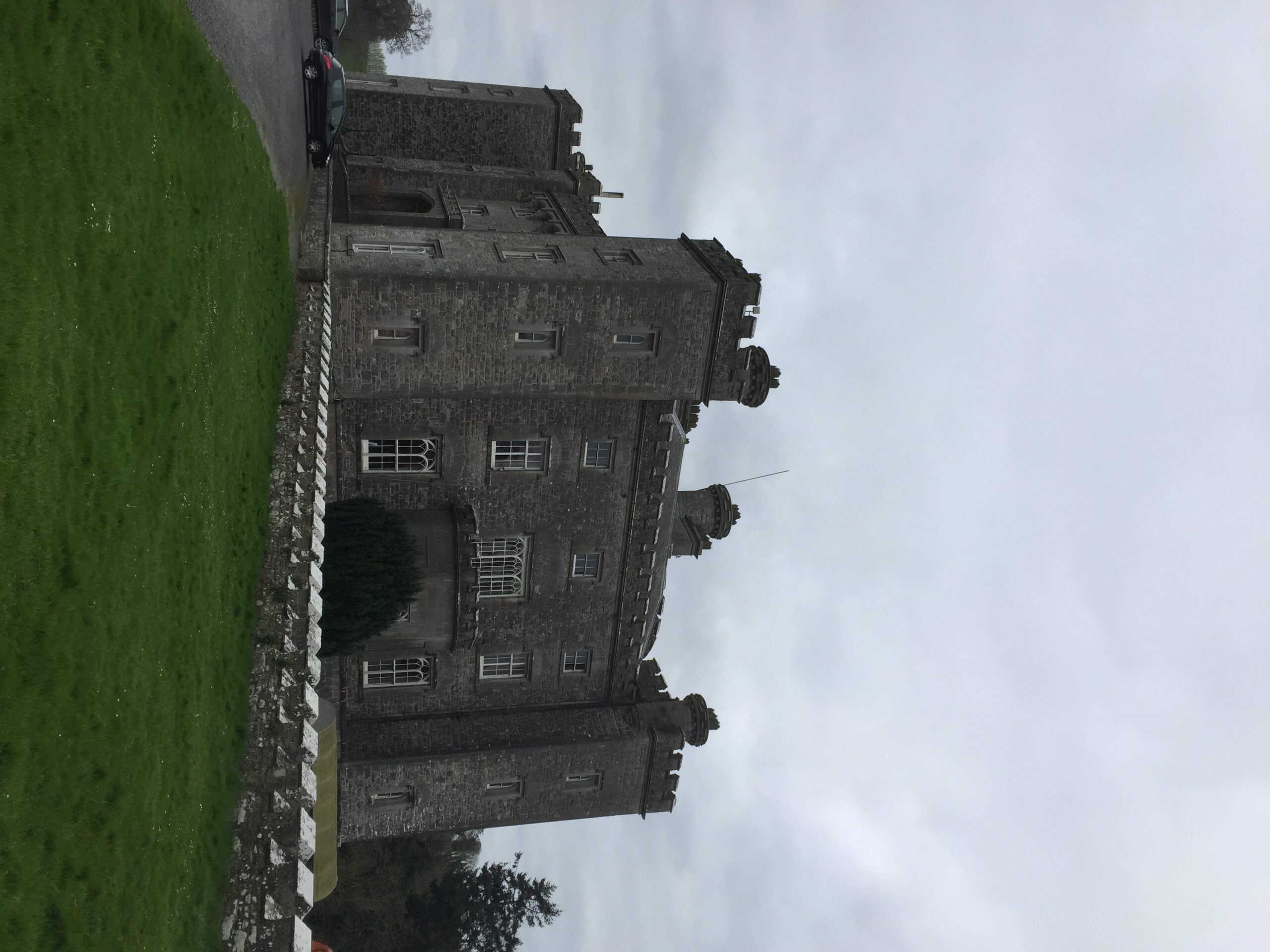 Slane castle outside