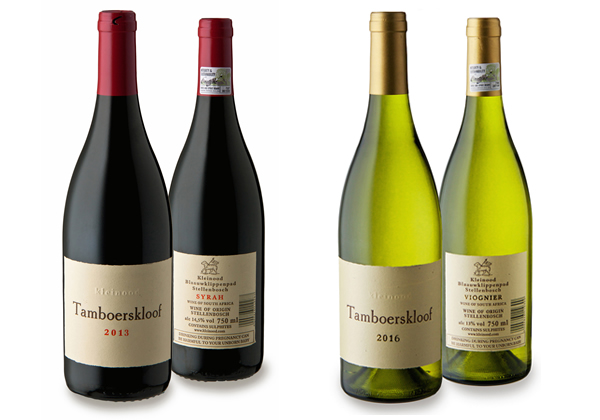 Tamboerskloof Syrah and Viognier