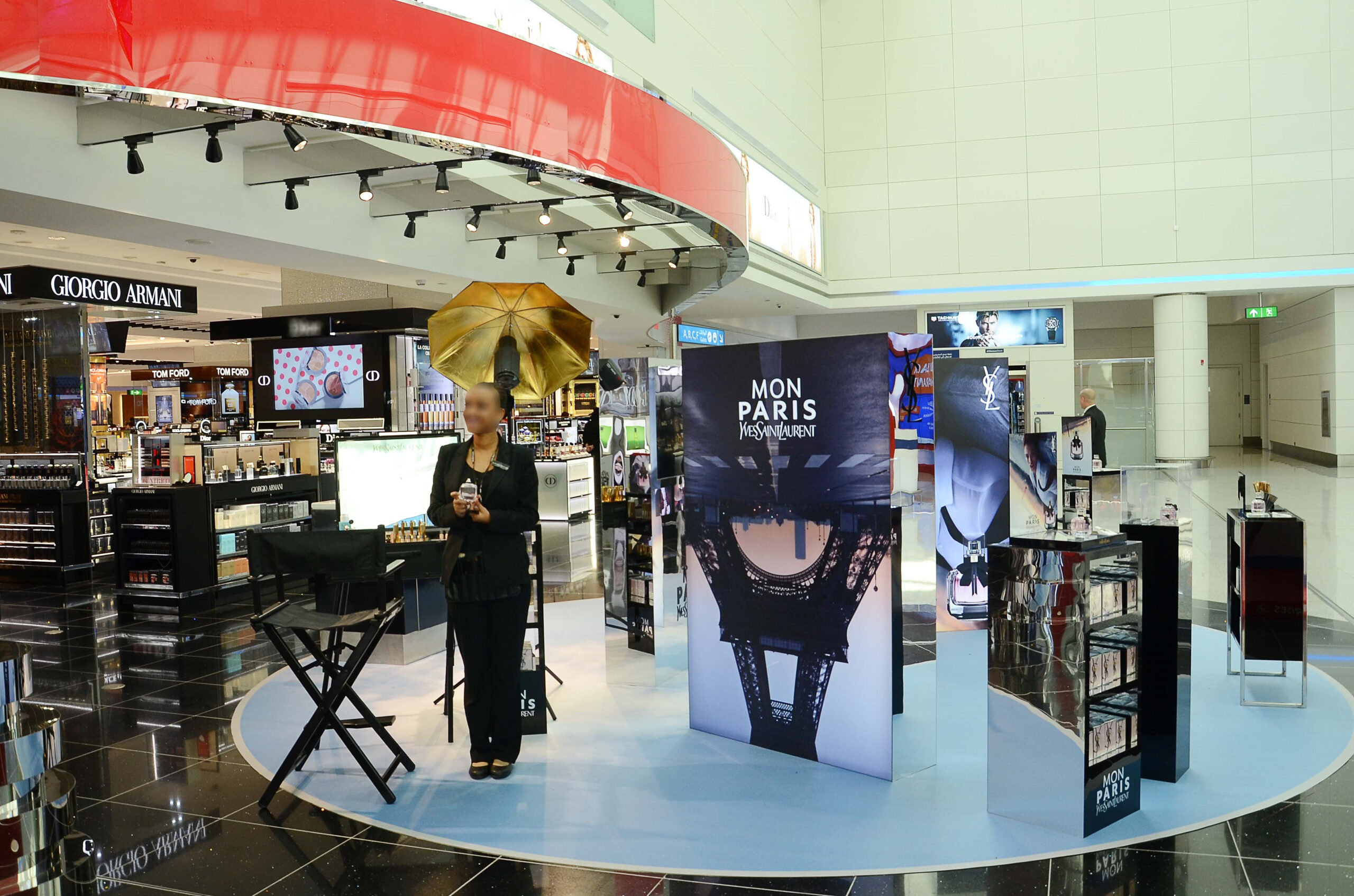 Paris in Dubai: the promotion brought the French capital to the heart of Dubai Airport Terminal 2