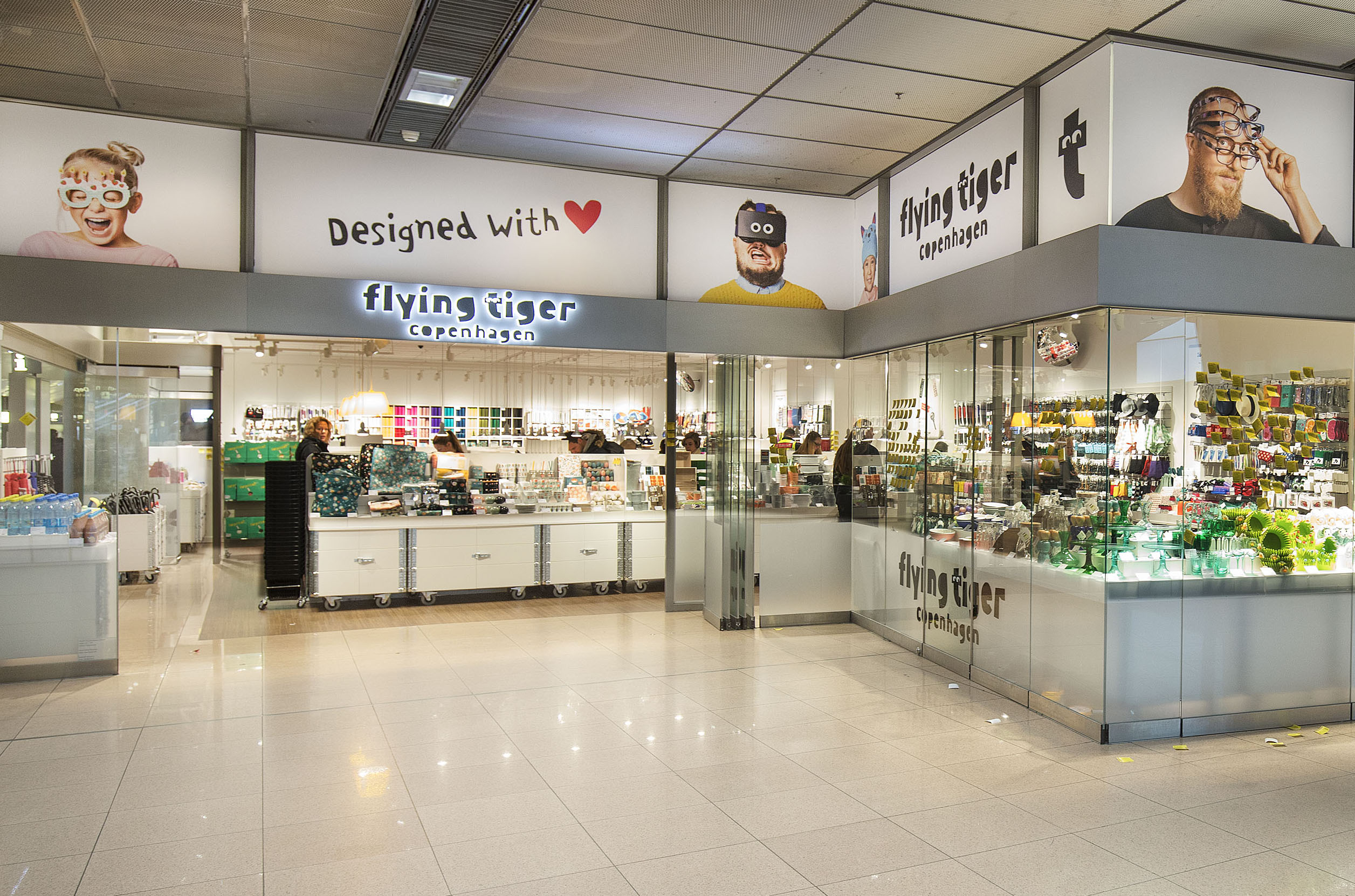 Neuer Shop am Flughafen Hamburg: "Flying Tiger" 