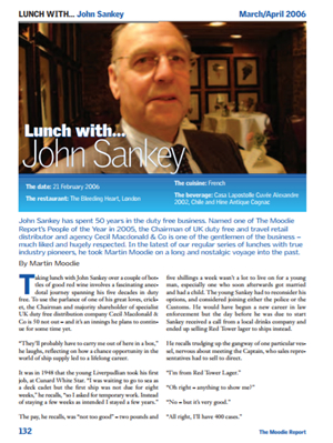 In memoriam: John Sankey, Chairman, Cecil Macdonald & Co : Moodie ...