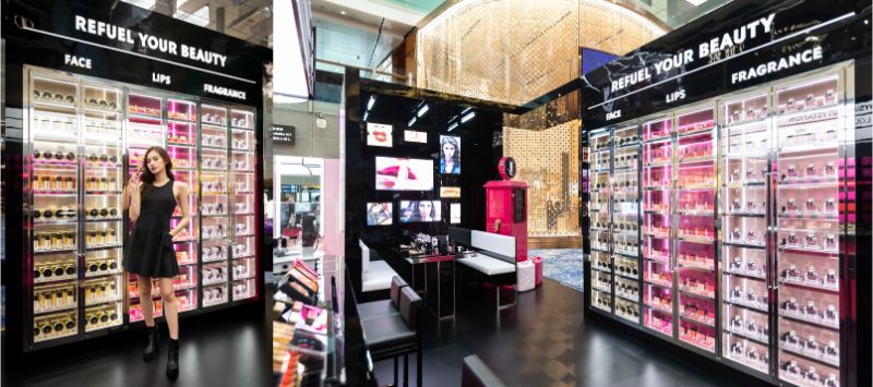 L Oreal elevates the shopping experience at Changi with first YSL Beauty Station pop up in travel retail Moodie Davitt Report